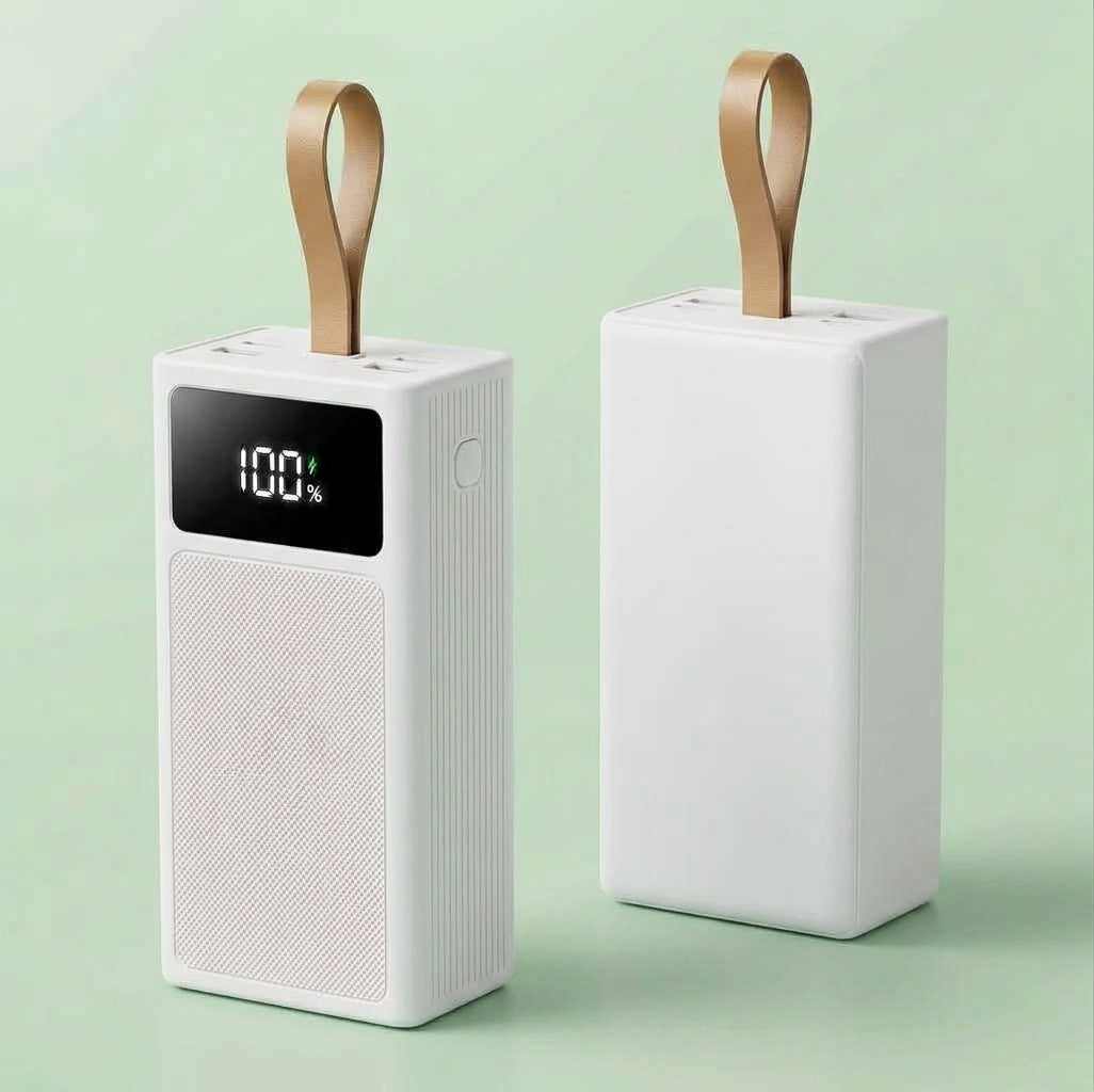 Batterie externe grande capacité avec ports USB et USB-C et écran LED