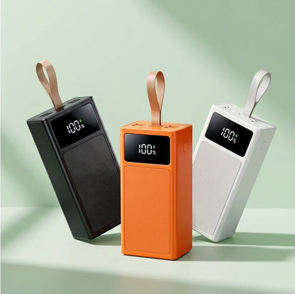 Batterie externe grande capacité avec ports USB et USB-C et écran LED